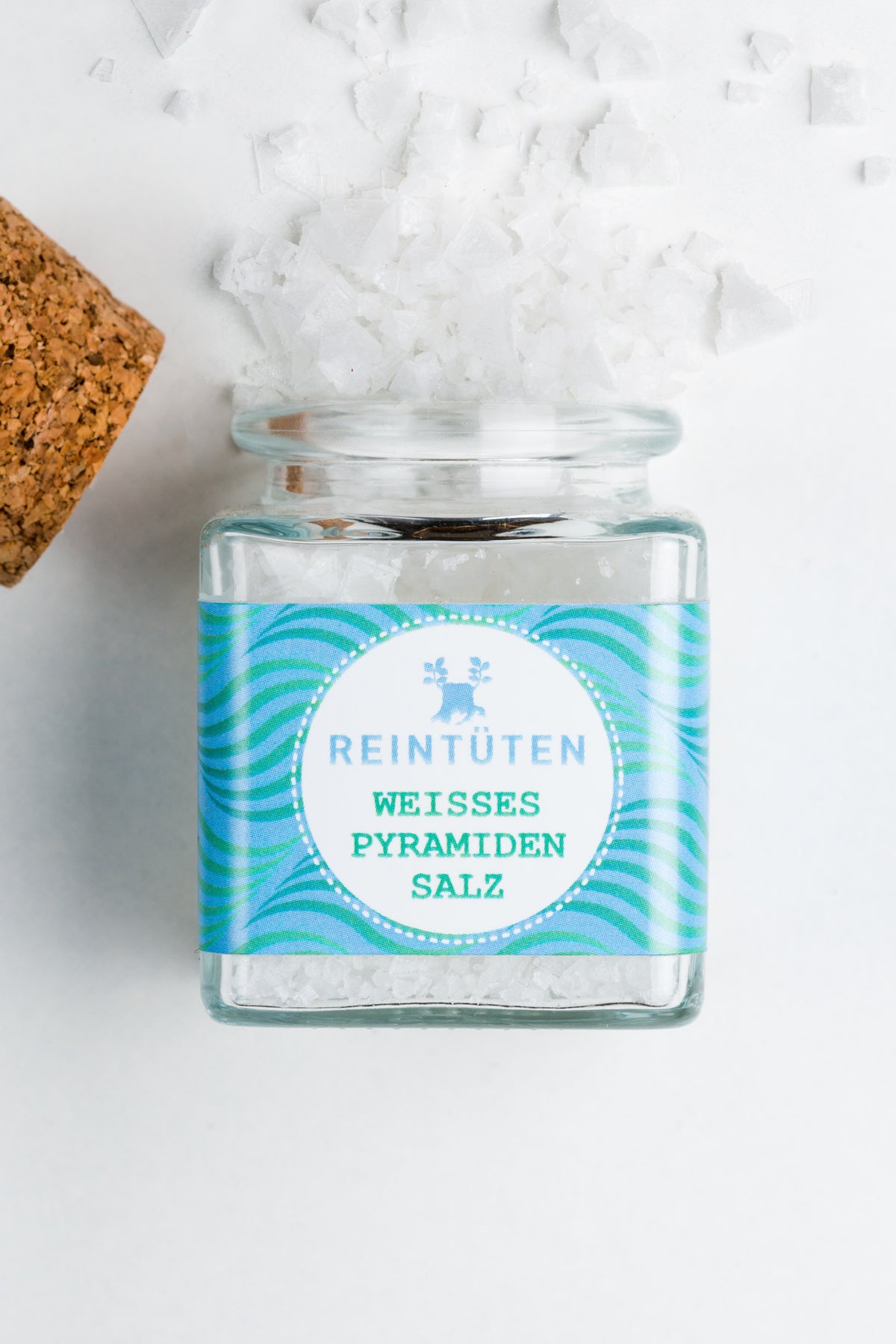 Indisches Pyramiden Salz - weiß